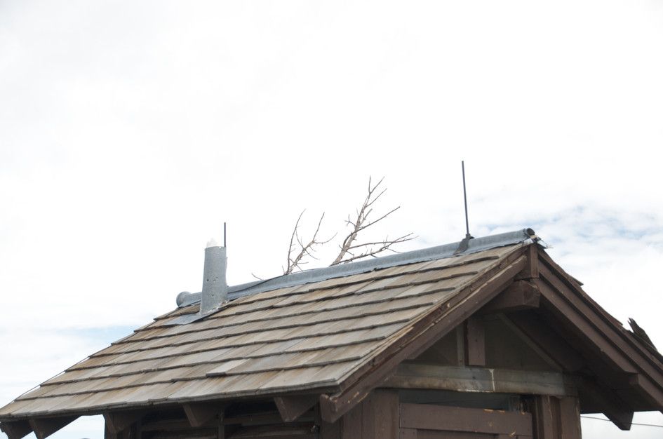 Cabin exterior detail