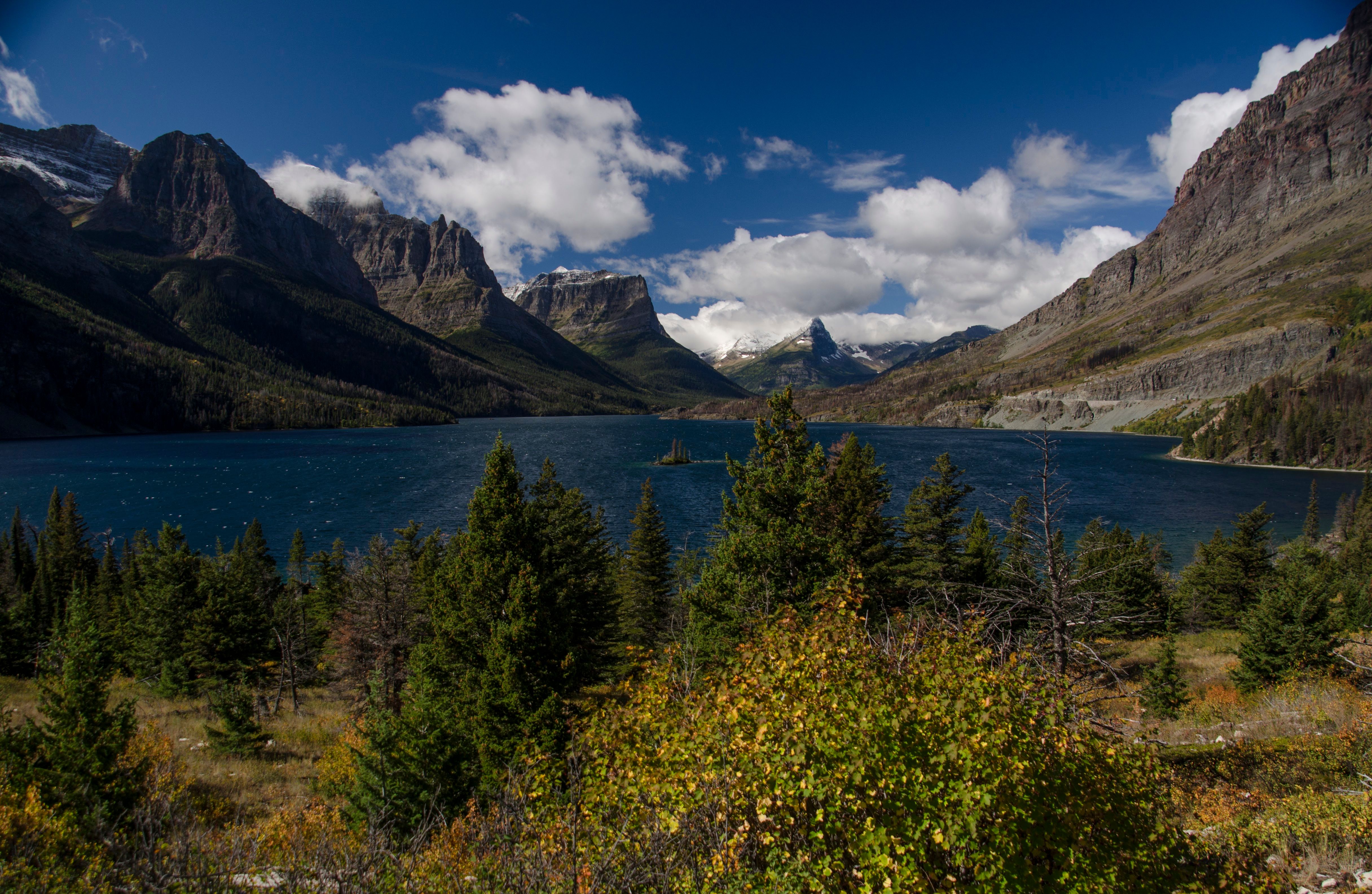 St. Mary Lake with Wild Goose Island