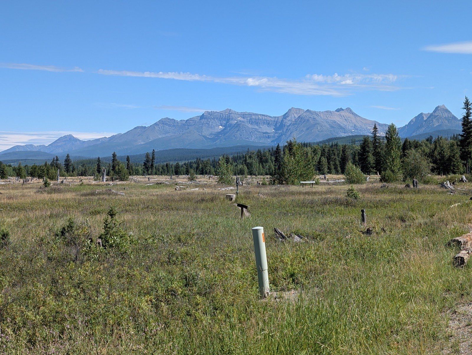North Fork Valley with Glacier peaks