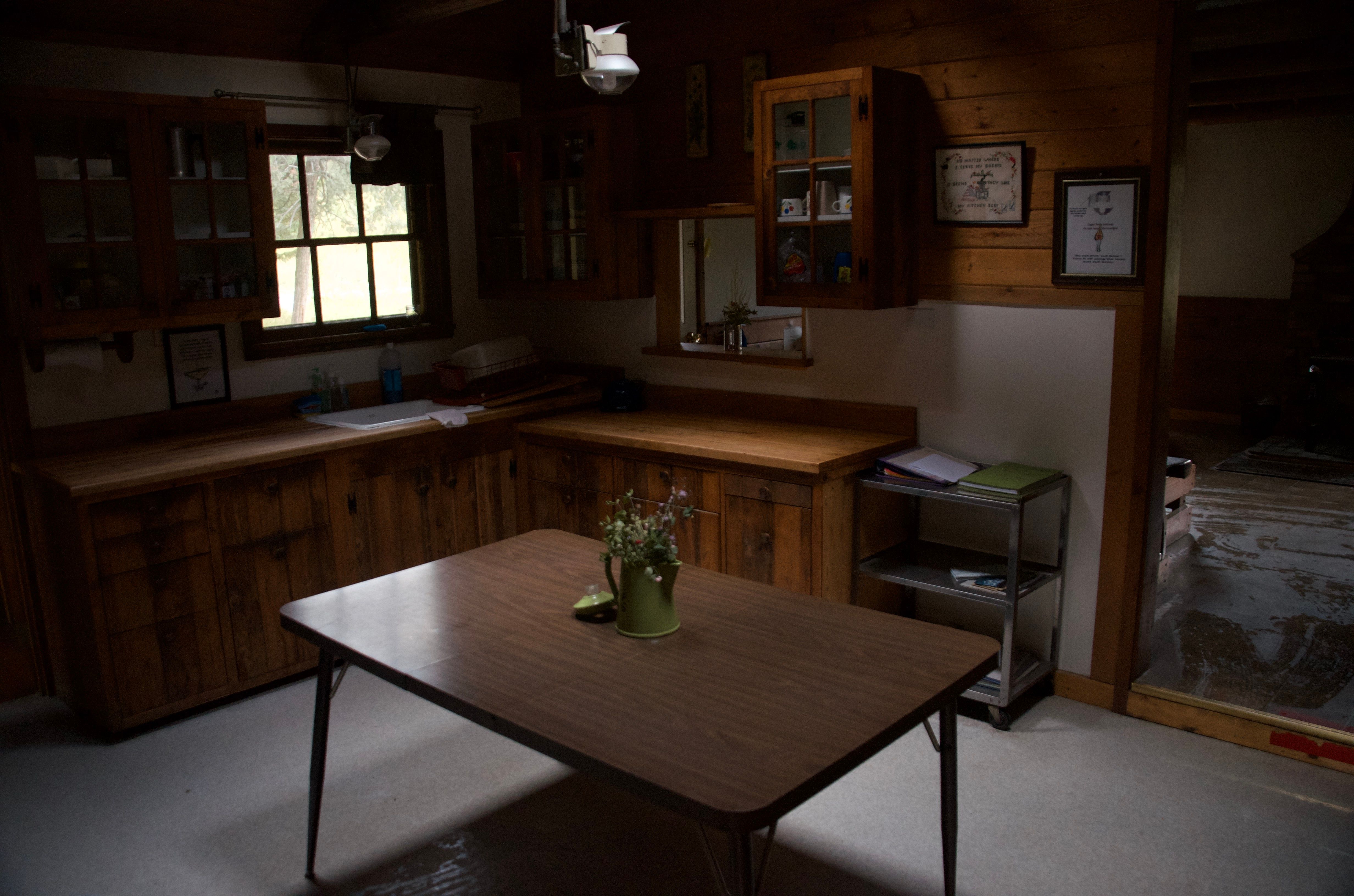 Ben Rover Cabin kitchen